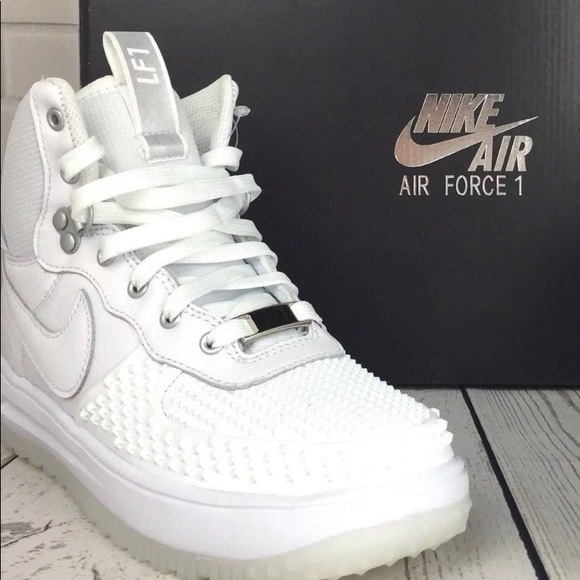 Nike Other - Nike Lunar Force 1 GS White Youth 4.5